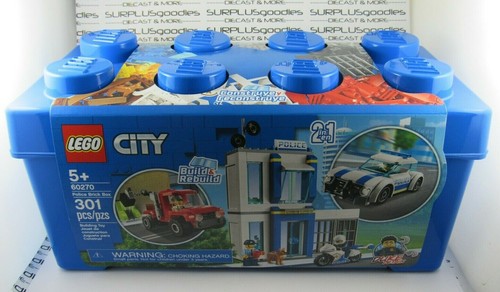 301 Piece Pcs POLICE BRICK BOX 
