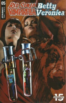 Red Sonja and Vampirella Meet Betty & Veronica #5 CAT STAGGS 1$ COMIC SALE BONUS