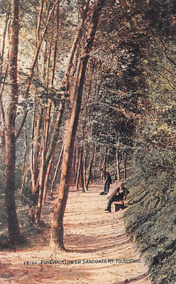 VOLKSSTEIN - KIEFERNSPAZIERGANG, UNTERE SANDTORSTRASSE ~ EINE ALTE POSTKARTE #2243203