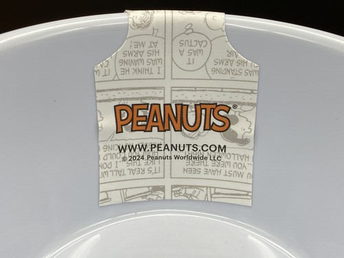 Peanuts THANKSGIVING DAY Charlie Brown MELAMINE Appetizer/Snack Bowls (SET OF 4) - Picture 9 of 9