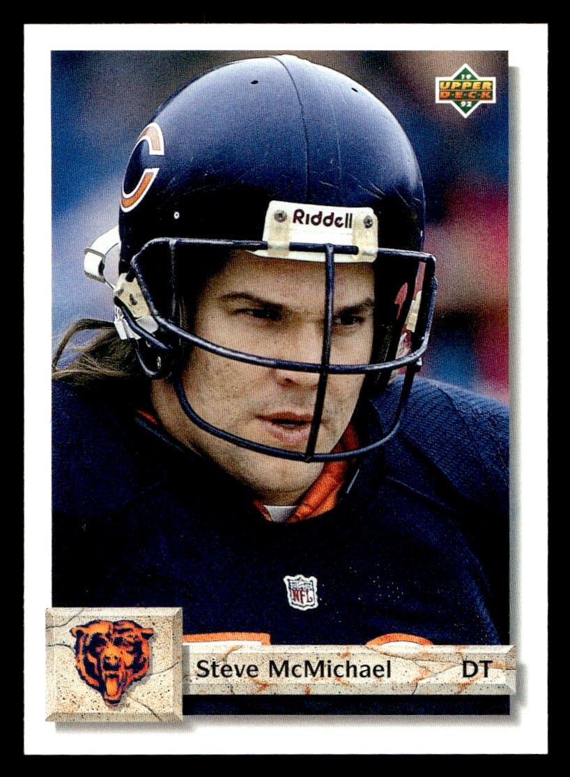 1992 Upper Deck Steve McMichael #280 Chicago Bears