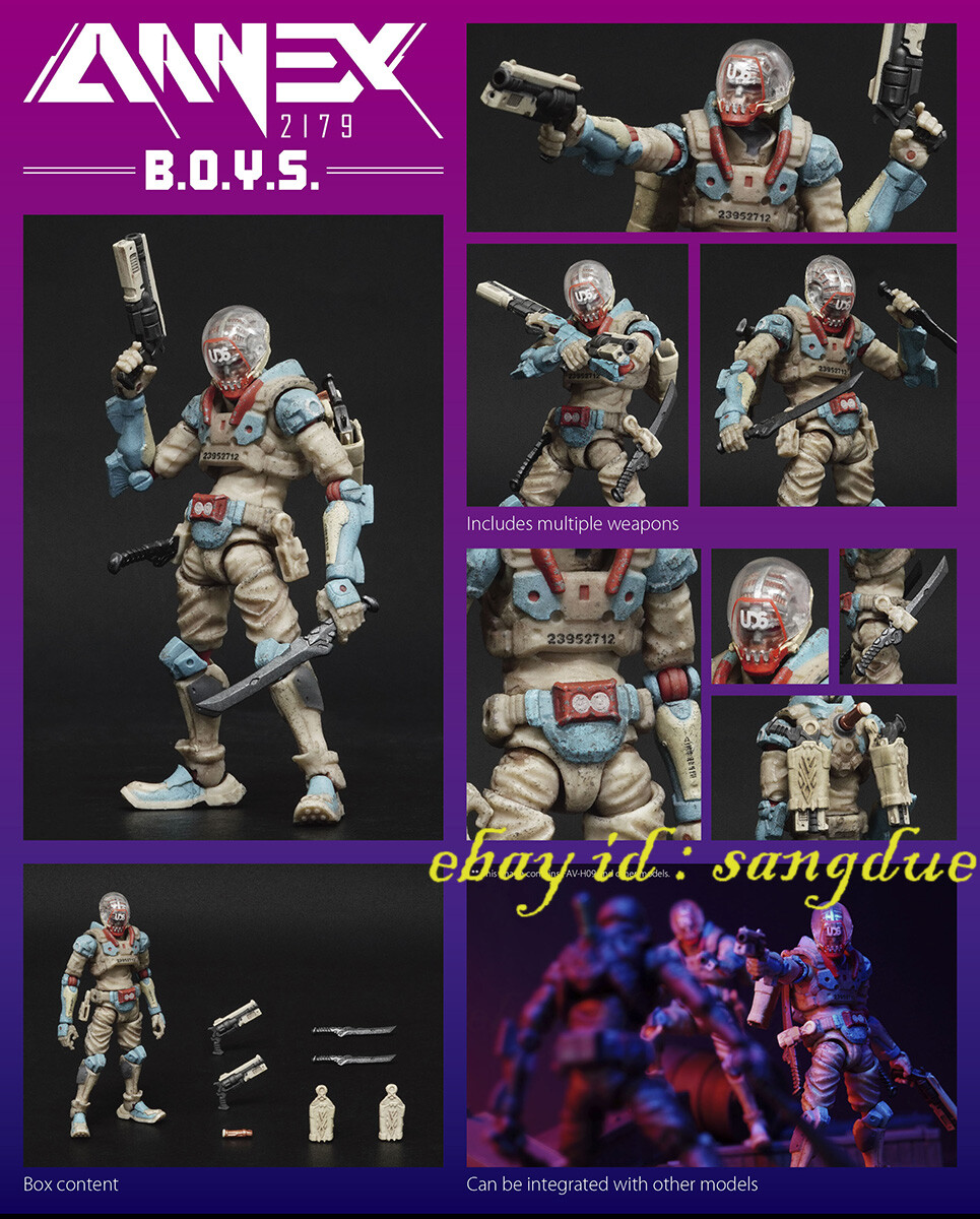 Acid Rain World 1/18 FAV-H09 AI adjudicator B.O.Y.S. Figure Model