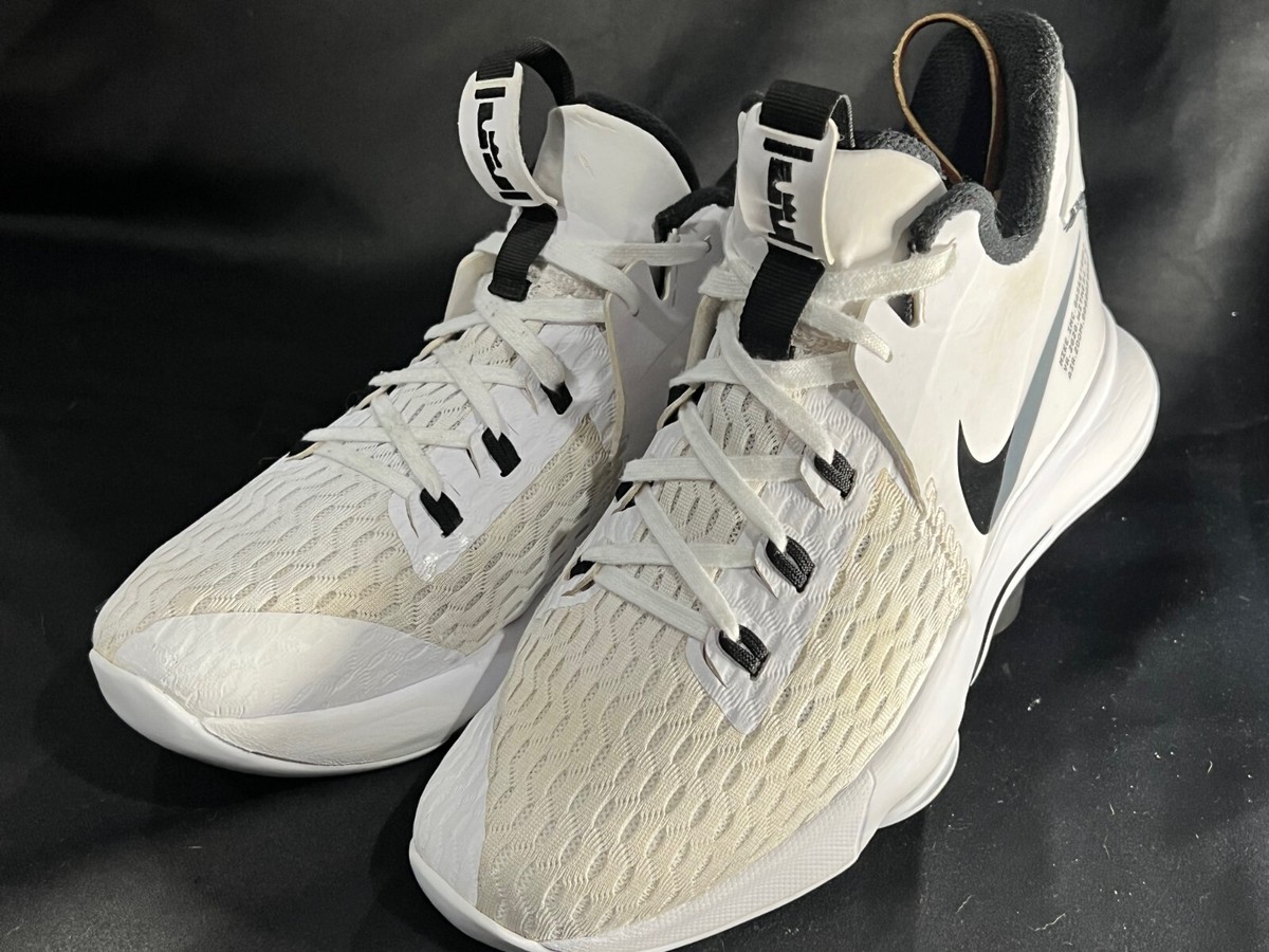 NIKE LeBron WITNESS EP white black FANTASTIC size basketball  LOOK