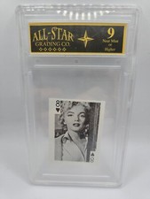 1969 Globe Imports Playing Cards Gas Station Issue Marilyn Monroe 8 of Hearts