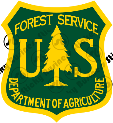 Adesivo Paraspruzzi 2 Pollici Non Riflettente North Carolina Forest Service - Decalcomania In Vinile Per Auto