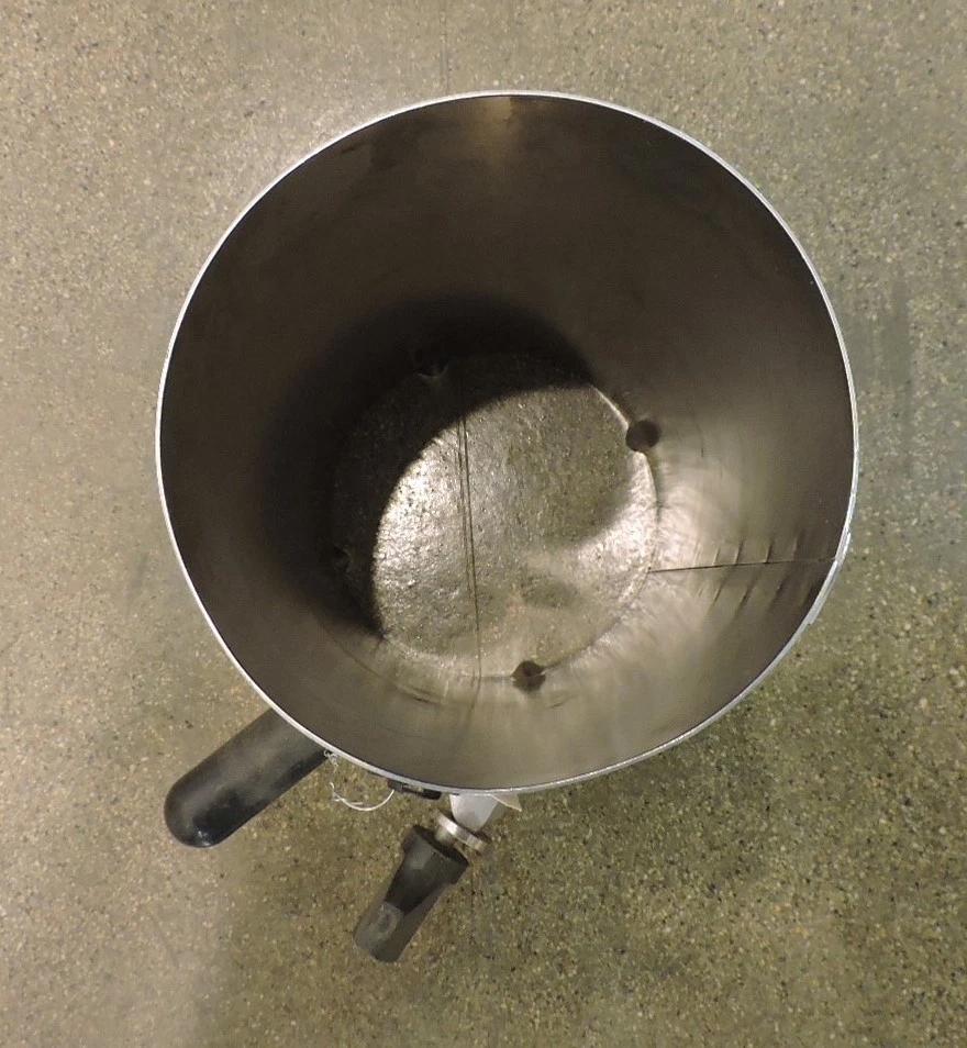 Canal de verduras comercial Globe de acero inoxidable Foto 4 de 4