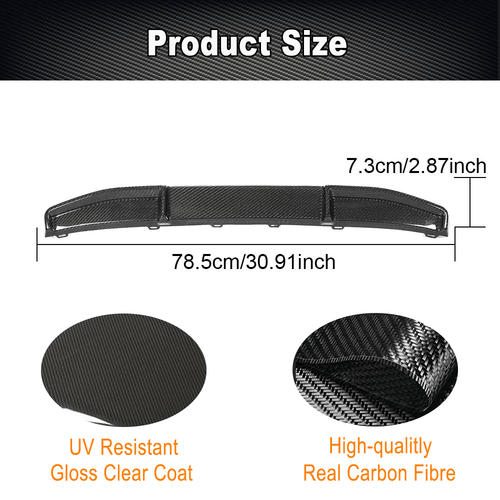 Carbon Heckdiffusor Diffusor Heck Ansatz Spoiler Für BMW G22 G23 M-Paket 2021-22 - Afbeelding 7 van 12