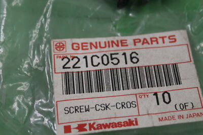 NOS Kawasaki Ignition Screws CSK-CROS 84-85 ZX550 1985 EN450