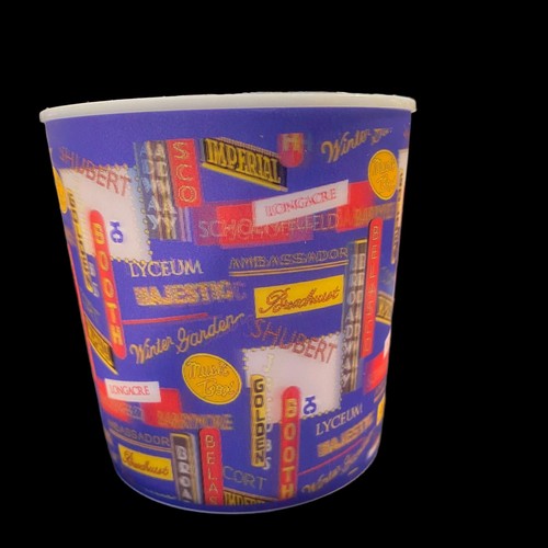 NYC Souvenir 3D 10 oz Reusable Cup w/Lid Broadway Shows for Cold Beverages - Picture 4 of 12