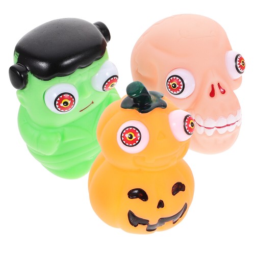 3pcs Halloween Squeeze Toy Hand Sensory Toys Eye Ball Popping Stretchy Toys - 第 10/12 張圖片