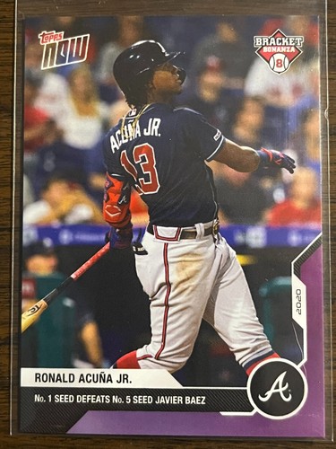 2020 Topps Now BB3-7 Ronald Acuña Jr.