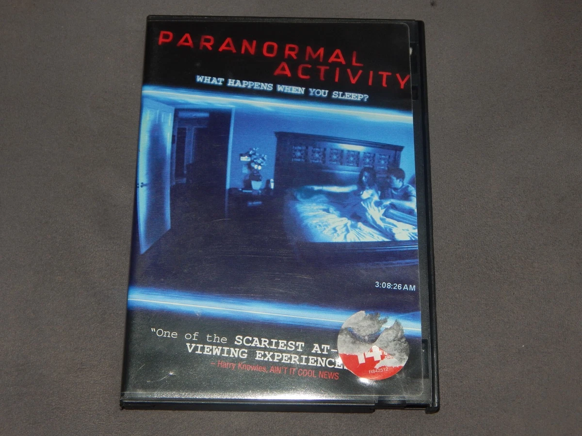 Paranormal Activity Region 1 DVD 2009 Widescreen Free Shipping