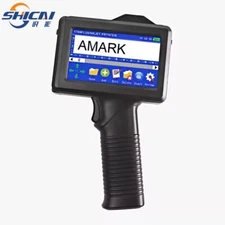 Handheld Inkjet Printer 600DPI Ink Smart Date QR Code Barcode Logo Label Machine