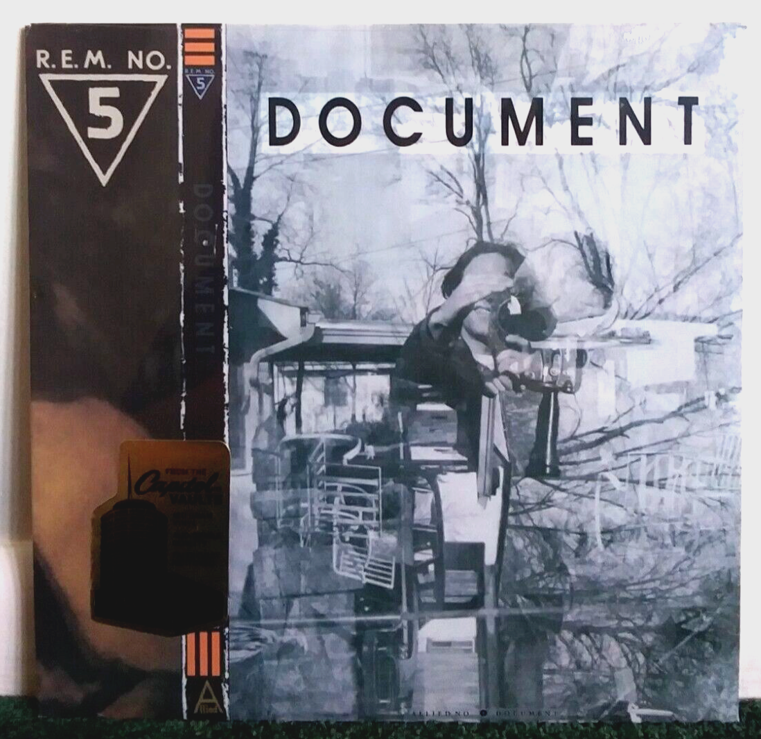 R.E.M. – Document Vinyl Capitol Vaults Audiophile 2008 LP - Sealed
