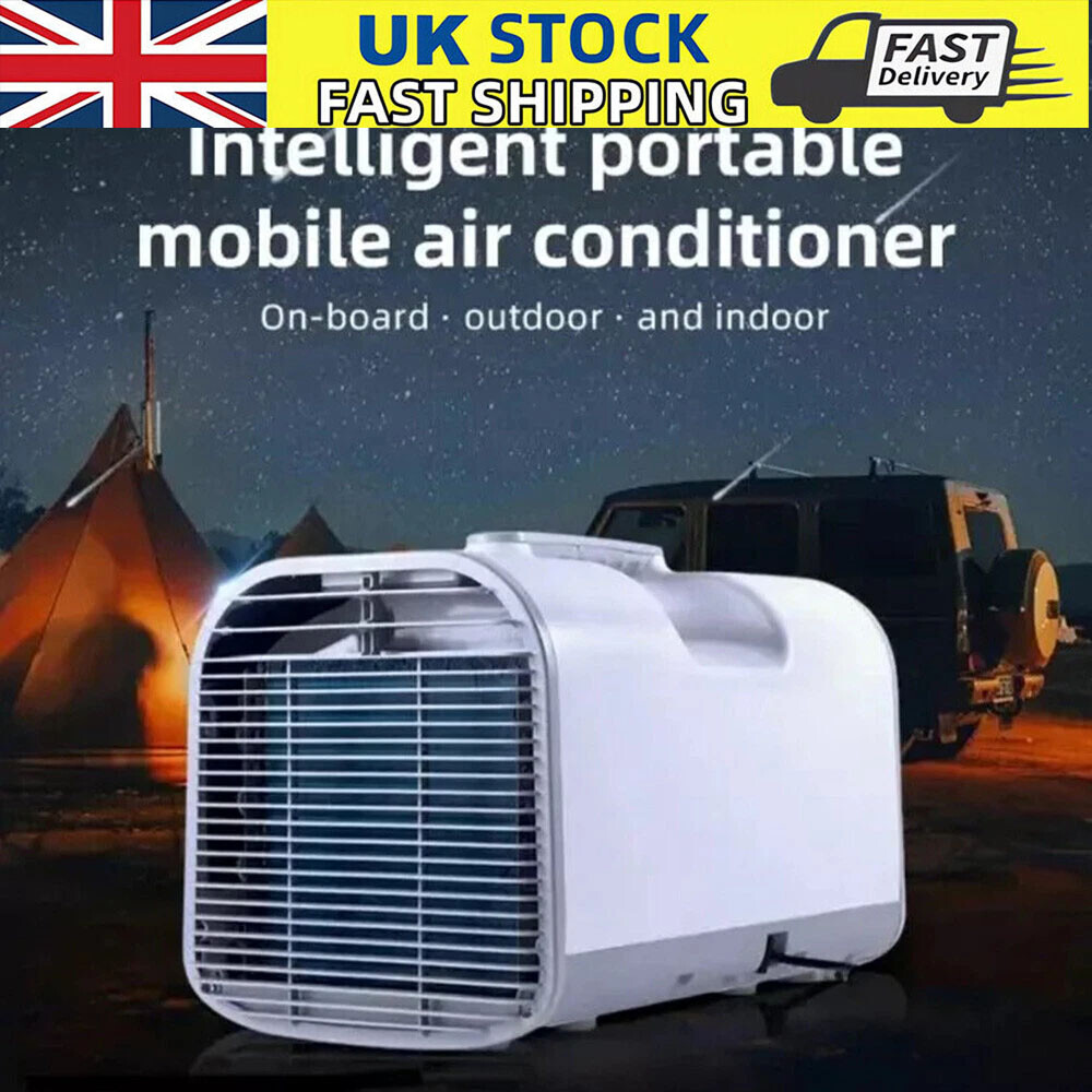 4 in 1 Portable Travel Air Conditioner 4800 BTU Cooler 12V/24V/240V Camping...