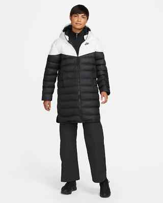 Nike Sportswear Therma-FIT Repel Windrunner Down Puffer Parka Jacket Women's S