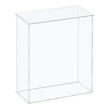 Acrylic Display Case Plastic Clear Assemble Showcase 21x11x31cm for Collectibles