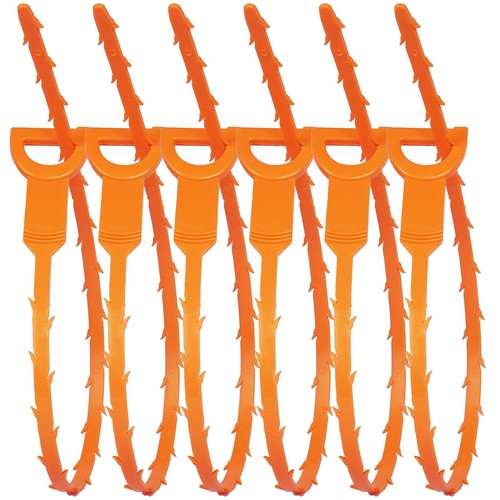 6 Pack Hair Drain Clog Cleaning Tool, Hair Drain Clog Remover Tool, Drain Aug...