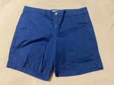 Old Navy Chino Everyday Shorts Size 12 Navy Blue