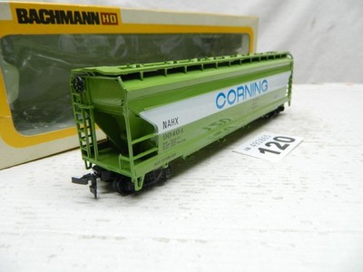 Bachmann HO 56ft Center Flow Hopper Wagon Corning Glas NAHX90404 Box 75-1008
