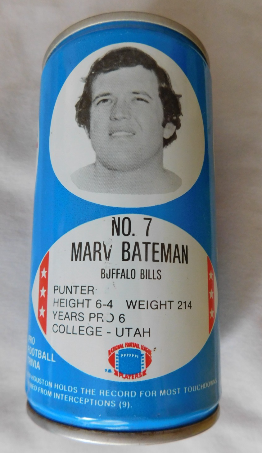 Marv Bateman Buffalo Bills 7 1977 RC Cola Royal Crown Cola Can Ex EBay marv-bateman-buffalo-bills-7-1977-rc-cola-royal-crown-cola-can-ex-ebay