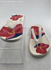 Crocs Unisex Adults 211569 Multicolor Floral Flip Flop Sandals Size W10 M8