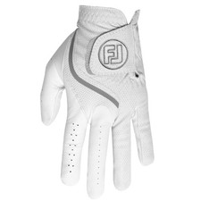 FootJoy Men's SciFLEX Golf Glove, White, Medium, Worn on Right White