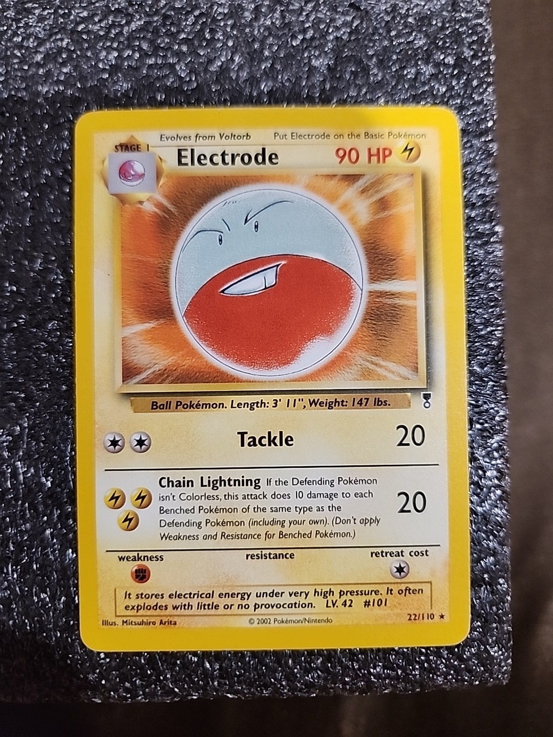 Pokémon Electrode 22/110 Legendary Collection Card MINT