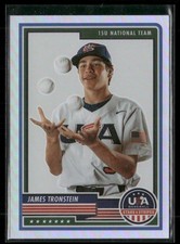 James Tronstein 2023 Panini USA Baseball Stars & Stripes Holo Prizm USA #39