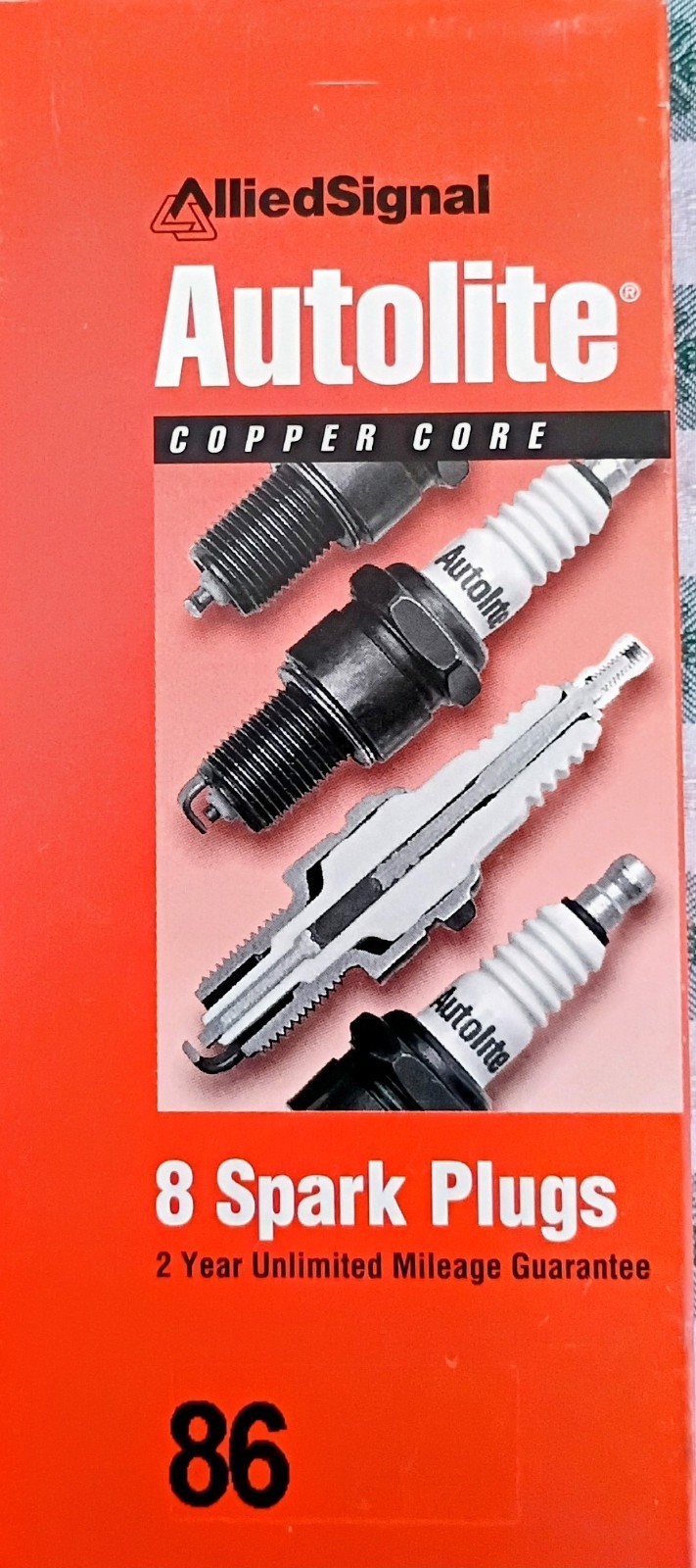 8 Autolite Spark Plugs # 86