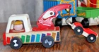 Vintage 1960 Fisher-Price Little People Tow Truck #615