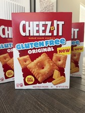 GLUTEN FREE Cheez-It Cheese Crackers Original! 9oz Box 
