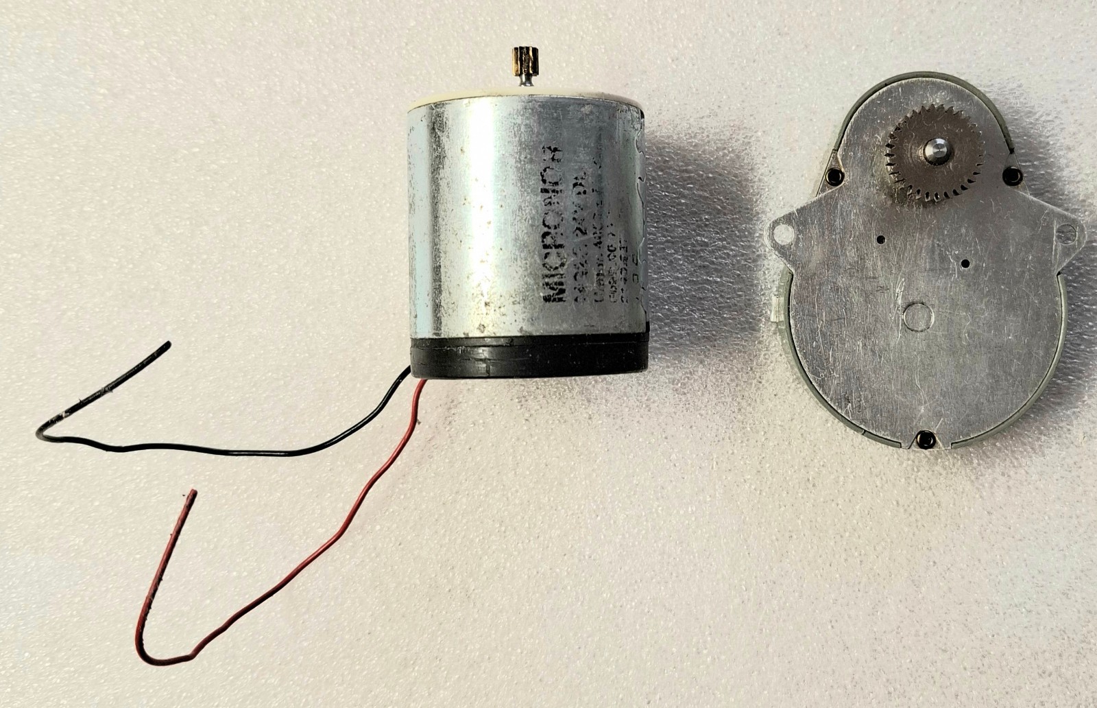 Motor DC MICRONOR MG2G 12V 24VDC Suitable for all motorized potentiometer Timers