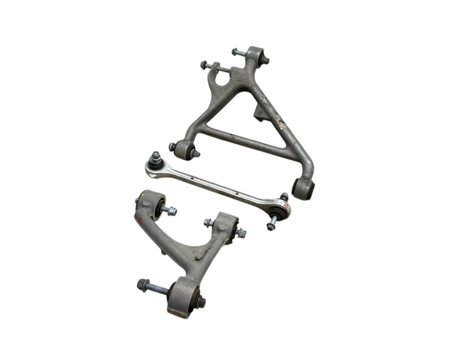 2013-2016 Aston Martin DB9 Left Rear Upper & Lower Control Arm Set 3 Pcs *23k*