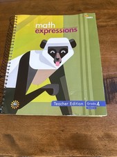 Math Expressions, Grade 4 Volume 2, Teacher Edition - Spiral bound by HMH - Good