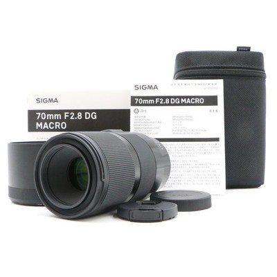 Sigma 70mm f/2.8 DG MACRO Art Lens for Sony E mount [Almost Unused]