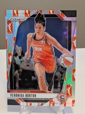 Veronica Burton: 2025 Panini Prizm, WNBA LOGO, #35, Conneticut Sun!
