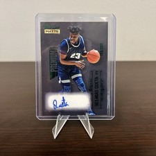 2022 Wild Card Matte Premium Auto Blue Ink Newman’s Queta Green /200