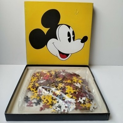 Springbok Puzzle Mickey Mouse Walt Disney Productions 1972 500pc New Sealed VTG