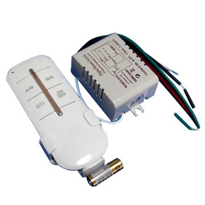4 Way Light Lamp Digital Wireless Remote Controller Switch ON/OFF 110-240V New G