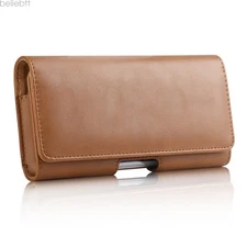 Horizontal PU  Leather Cell Phone Pouch Case Cover For iPhone 6 7 8
