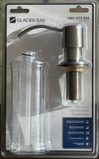 Glacier Bay Satin Nickel Sink Mounted 12 oz Liquid Soap Dispenser 1001 573 334