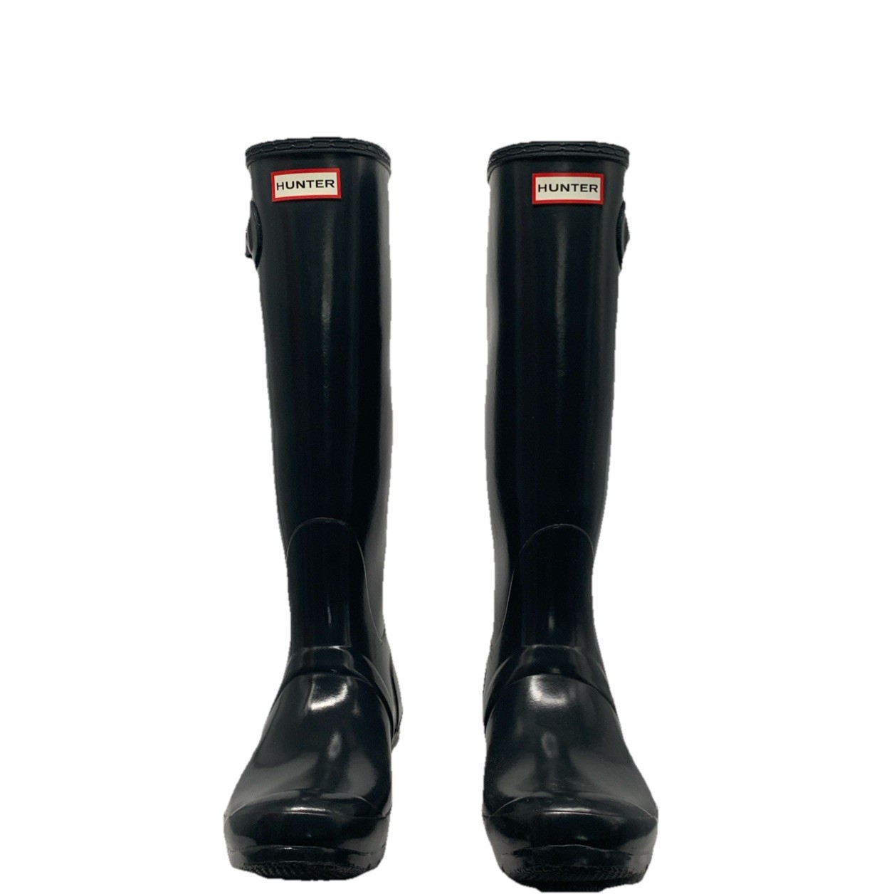 Hunter Original Tall Dark Gray Slate Matte Rain Boots Size 10 New