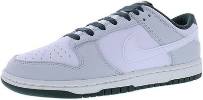 Nike Mens Dunk Low, Photon Dust/White/Vintage Green, Size 11.5