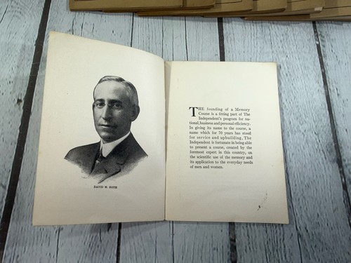 1918 Roth Memory Course Complete Set Lessons One To Seven Mental Power Self Help - Picture 13 of 17