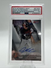 Adley Rutschman Rookie Auto PSA 10 -2019 Bowman's ‘Best Of 2019’ -Orioles