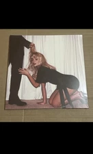 Sabrina Carpenter Mans Best Friend Blue Vinyl Record + Signed Autographed Insert