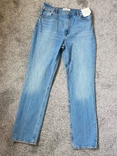 Abercrombie Fitch The 90s Straight Ultra High Rise Jeans Size 31/12R