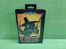 Chakan: The Forever Man Sega Genesis, 1992 No Manual- TESTED- WORKING -