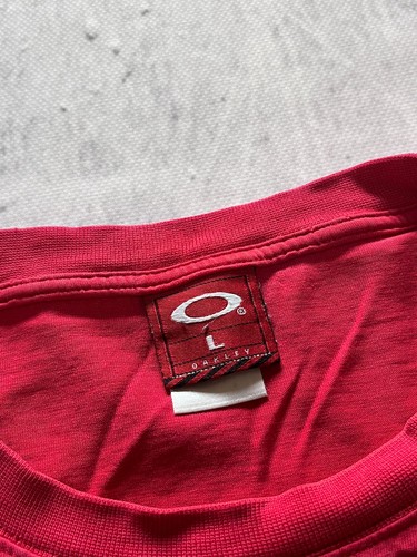 OAKLEY RED TAG VINTAGE Y2K BAGGY RED TEE SIZE L - Picture 7 of 13
